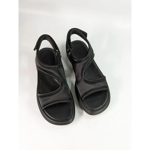 Vince Women's Fresca Black Strappy Slingback Sport Sandals Size 7 (MSRP $285) - Picture 2 of 10